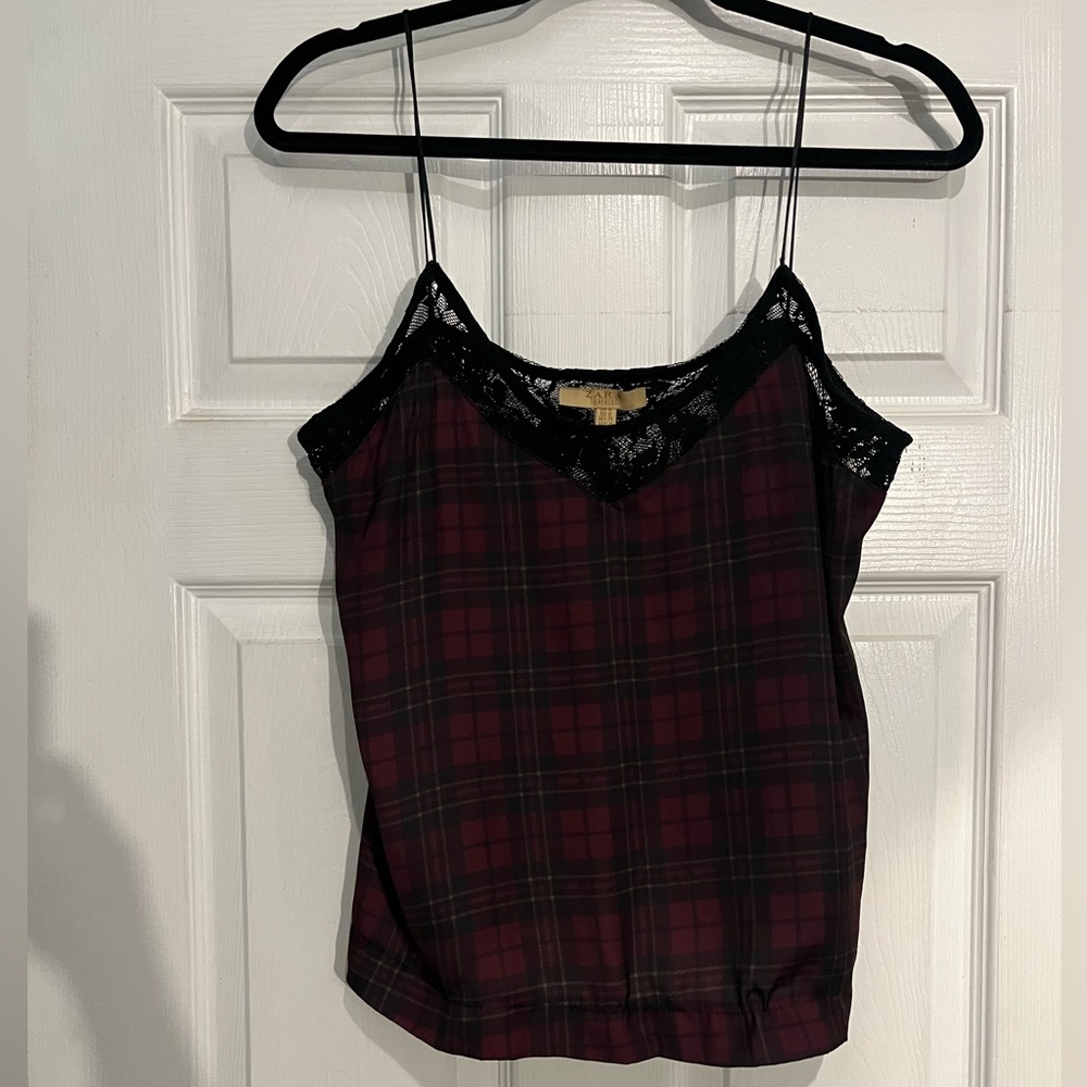 Zara shirt with lace back